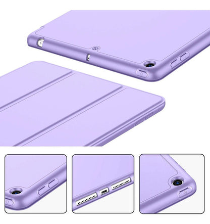 Funda Para iPad 9.7 Con Porta Lápiz Y Protección Completa Violeta