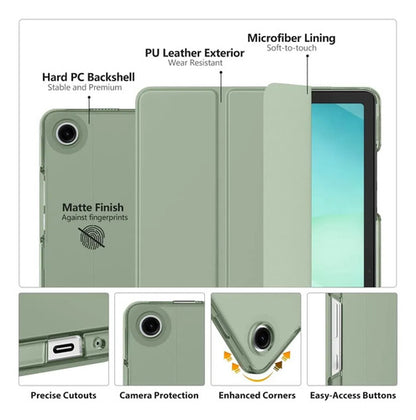 Funda Para Samsung Galaxy Tab A11 Plus/a9 Plus 11 Verde Musgo