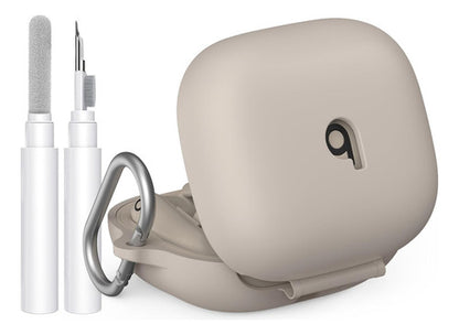 Estuche De Silicona Para Beats Powerbeats Pro 2 Beige