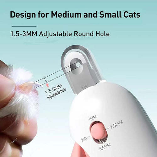 Cortauñas Para Gatos Con Almacenamiento Verde Pequeño