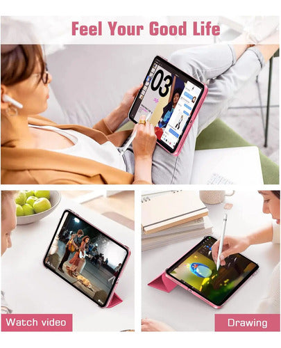 Funda Timovo Para iPad A16 11th Gen 2025 Rosa Chicle