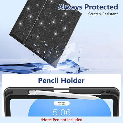 Funda Con Teclado Para iPad A16 11th 10th Gen Negro