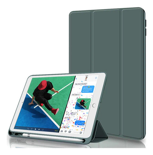 Funda Para iPad 6ta/5ta Generación 9.7 Verde Oscuro