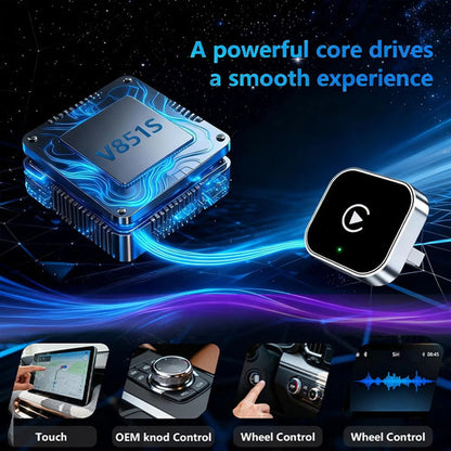 Adaptador Inalámbrico Carplay Plateado
