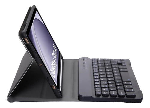 Funda Con Teclado Para Samsung Galaxy Tab A9 8.7 Negro