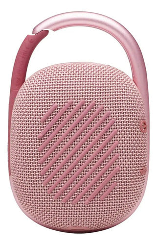 Jbl Clip 4: Parlante Bluetooth Ultracompacto E Impermeable Rosa