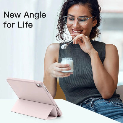 Funda Akkerds Para iPad A16 De 11a Gen Y iPad 10.9  2022 Rosa