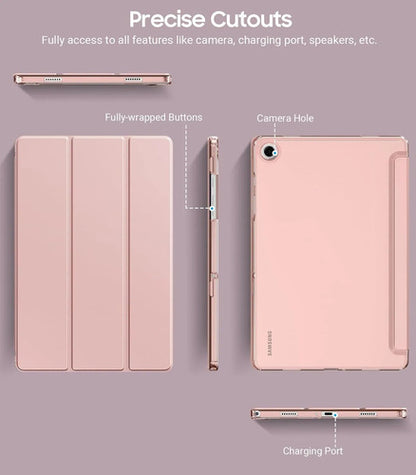 Funda Para Samsung Galaxy Tab A9 Plus 11  2023 Rosa Dorado