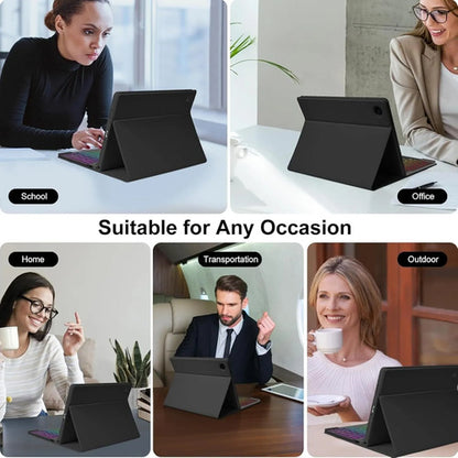 Funda Con Teclado Para Lenovo Tab K10/m10 Fhd Plus Azul