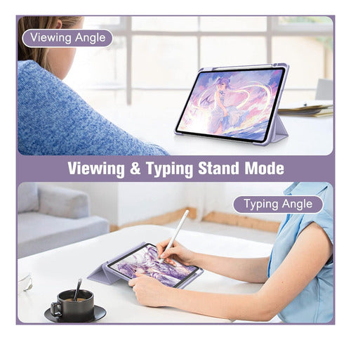 Funda iPad Air 11 2024/2025 Y iPad Pro 11'' (4ta/3ra Gen) Lila