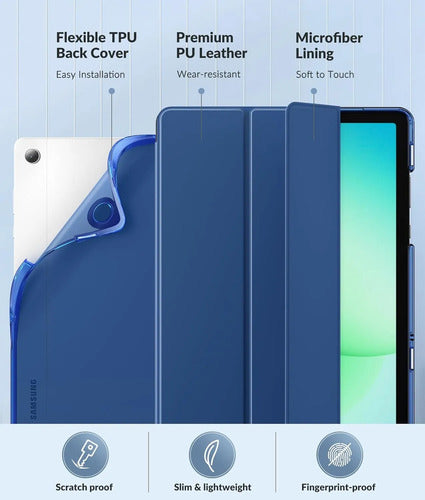Funda Para Samsung Galaxy Tab A11+/a9+ 11' Azul Marino