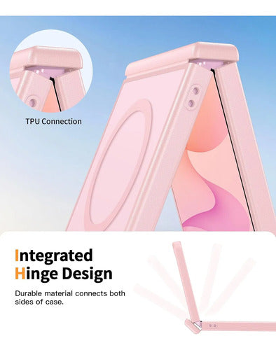 Funda Mate Para Samsung Galaxy Z Flip 8 Rosa
