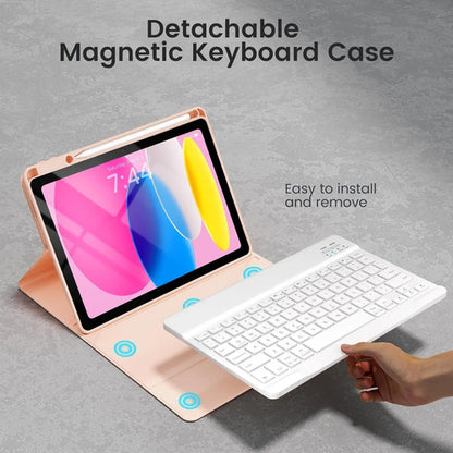 Funda Con Teclado Para iPad A16