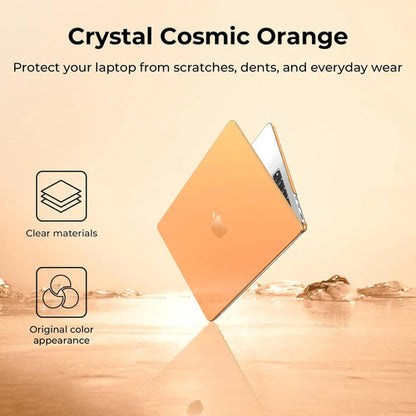 Carcasa Funda Transparente Para Macbook Air 13.6' Naranja