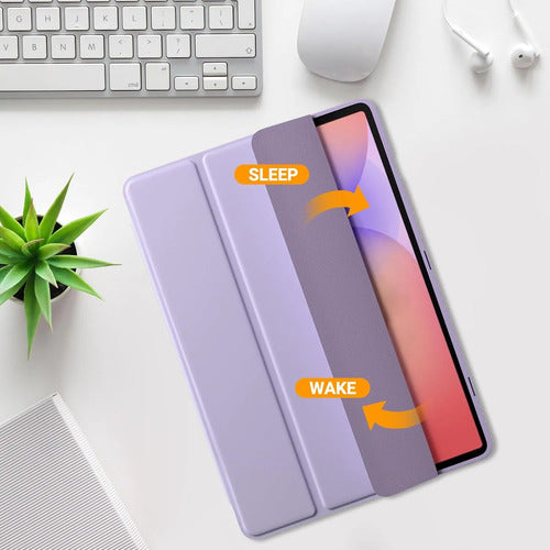 Funda Para Galaxy Tab S10 Lite/s10 Fe/s9 Fe 10.9 ... Lila