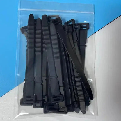 20 Piezas De Correas De Silicona Para Cables
