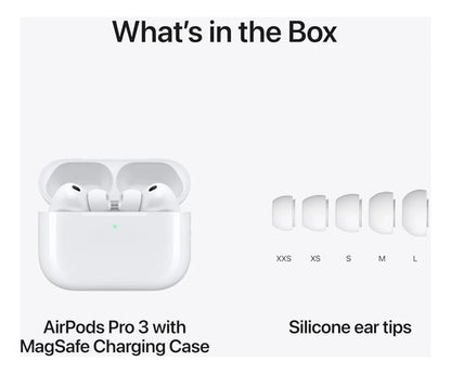 Appl AirPods Pro 3 Auriculares Inalámbricos Cancelación Ruid Blanco