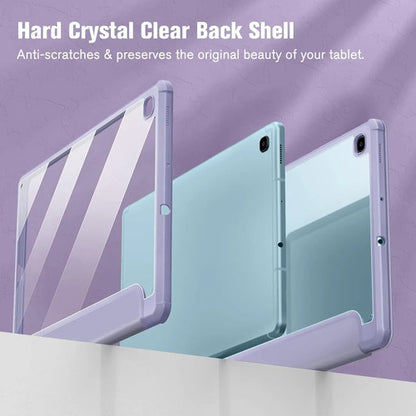 Funda Híbrida Slim Para Samsung Galaxy Tab S6 Lite Lila