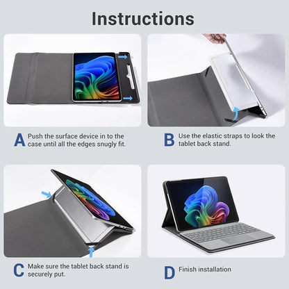 Funda Para Microsoft Surface Pro 12  (2025) Marrón