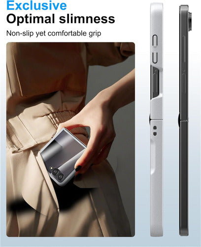 Funda Samsung Galaxy Z Flip 7, Protect De Pantalla Integrado