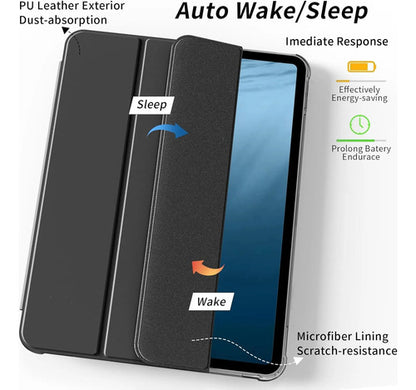 Funda Kenke Para iPad Pro 11 Pulgadas Con Soporte Para Lápiz Negro