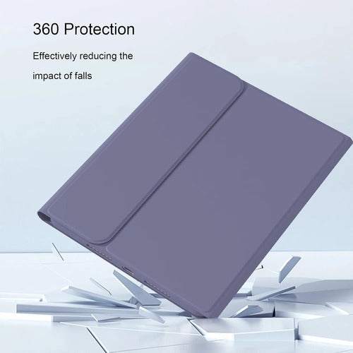 Funda Con Teclado Para iPad De 9.7 Pulgadas 2018/2017 6a/5a Gris