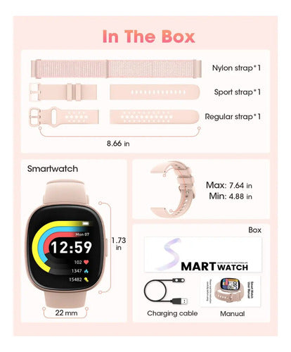 Reloj Inteligente Multifunción Sanorum