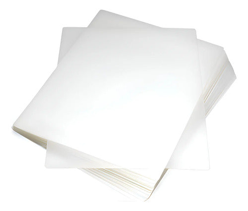 Paquete De 100 Hojas De Plástico Para Laminación