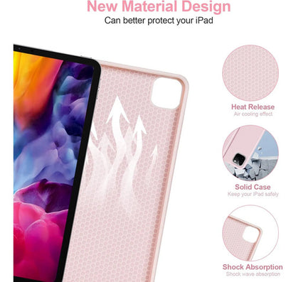 Funda Con Tecladopara iPad Pro Rosa