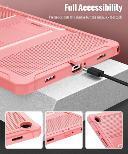Funda Para Galaxy Tab A9 Plus 11-inch 2023, Negra Rosa