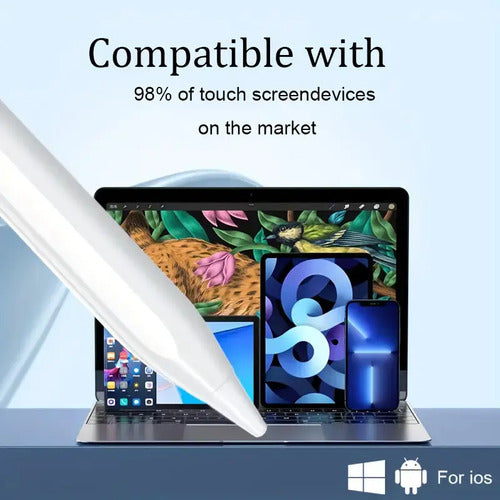 Lapiz Universal Para iPad Y Tablets Rosa Aperlado