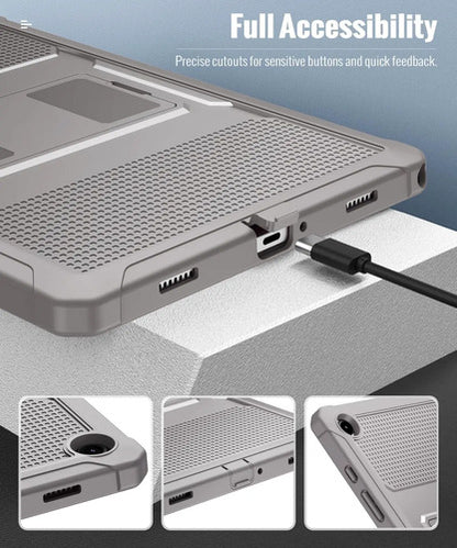 Funda Para Galaxy Tab A9 Plus 11-inch 2023, Negra Gris