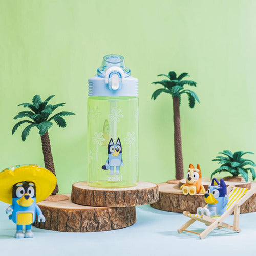 Botella De Agua Infantil Bluey Y Bingo De 473 Ml Bluey (bluey Y Bingo)