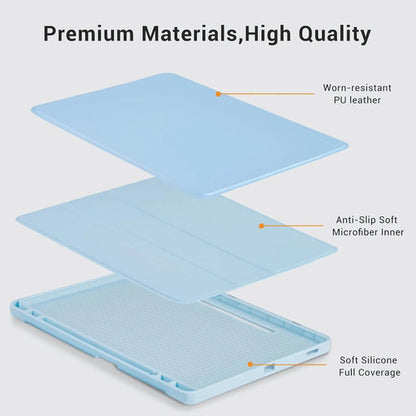 Funda Cobak Para Samsung Galaxy Tab S10 Lite / S10 Fe / S... Celeste