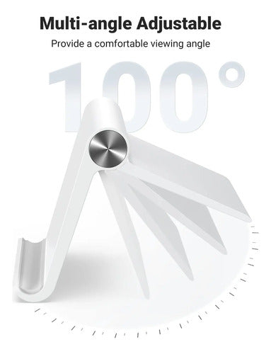 Soporte Para iPad, Celular, Tablet, Etc Blanco