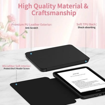 Funda Para Kindle 6 Pulgadas 2024 Y 2022 (11 Gen) Negro