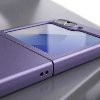 Funda Para Samsung Galaxy Z Flip 6 Y Z Flip 7 Fe Lila