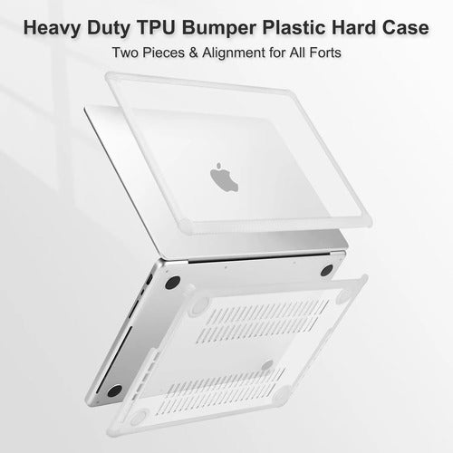 Funda Para Macbook Pro 14 Pulgadas Crystal Clear