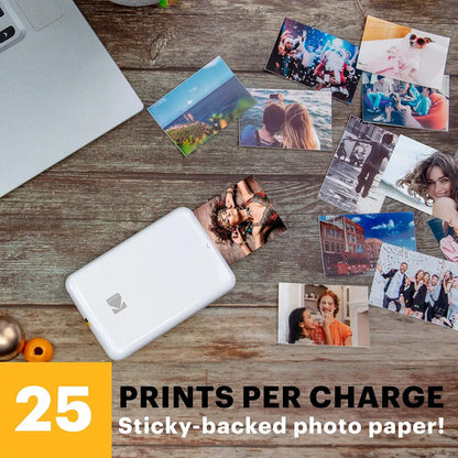 Impresora De Fotos Koda Step Instant Smartphone - Blanco Blanco