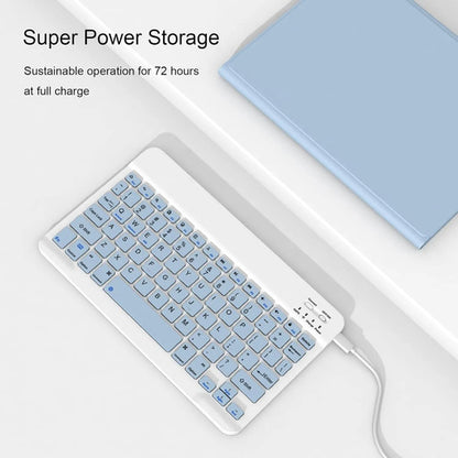 Funda Con Teclado Para iPad De 9.7 Pulgadas 2018/2017 6a/5a Azul Claro