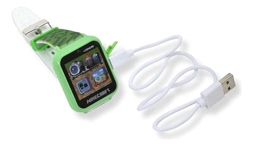 Reloj Inteligente Minecraft Para Niños Con Pantalla Táctil