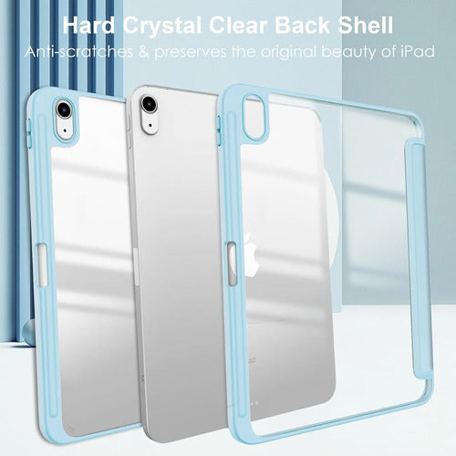 Funda Para iPad (a16) De 2022 Y 2025 11' Y 10.9' Celeste
