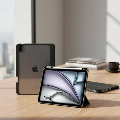Funda Hibrida Para iPad Air 11'' 2025 M3/2024 M2 Negro