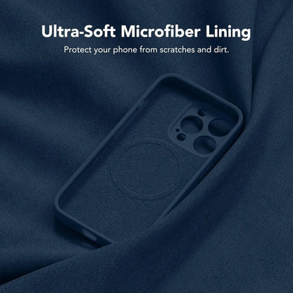 Funda Magnética Para iPhone 14 Pro Azul Oscuro