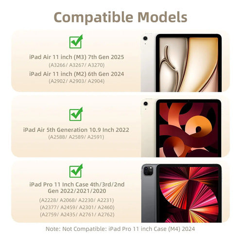 Funda Para iPad Air 11'' Y Pro 11''
