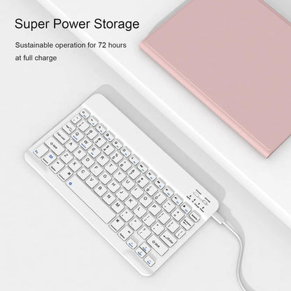 Funda Con Teclado Para iPad De 9.7 Pulgadas 2018/2017 6a/5a Rosa