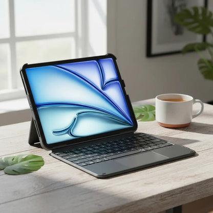 Funda Con Teclado Para iPad 11th/10th Gen, Air 11 Gris