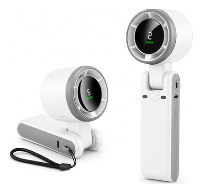 Ventilador De Mano Recargable Econour Blanco