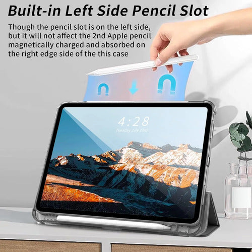 Funda Kenke Para iPad Pro 11 Pulgadas Con Soporte Para Lápiz Negro