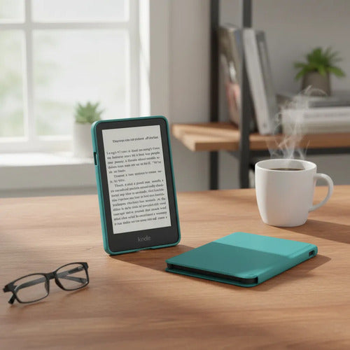 Funda Para Kindle 6 Pulgadas 2024 Y 2022 (11 Gen) Verde Esmeralda